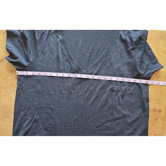 NWT Marine layer black short sleeve t shirt women's extra large - Picture 5 of 5